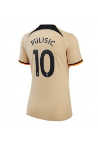 Chelsea Christian Pulisic #10 Fotballdrakt Tredje Klær Dame 2022-23 Korte ermer